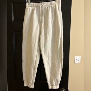 Women’s mono b cream joggers